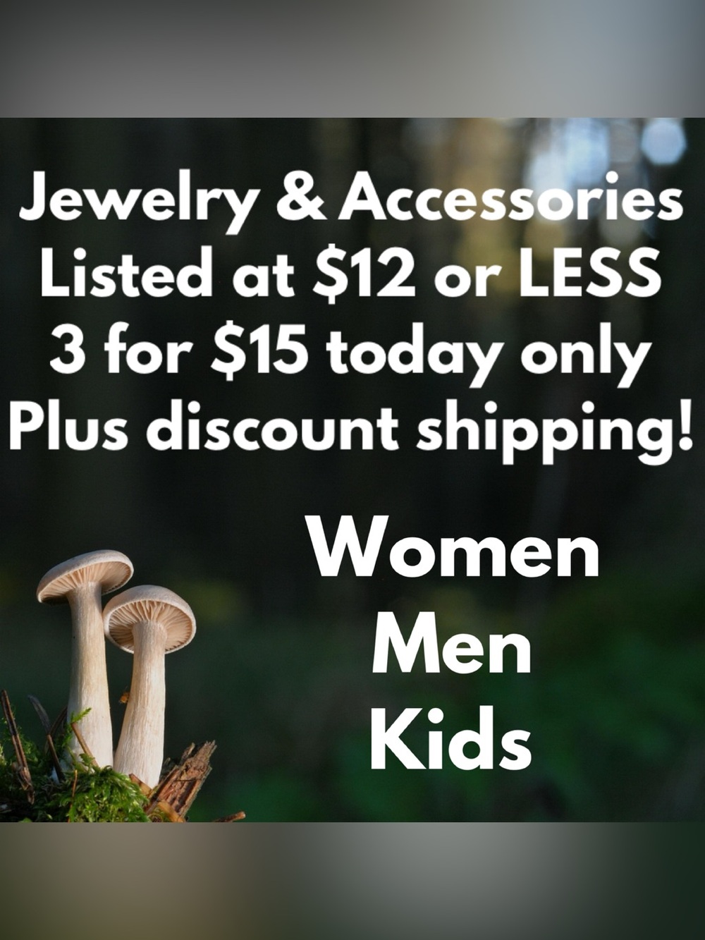 $12 or Less Jewelry- 3 for $15 TODAY